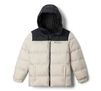 Columbia Youth Unisex Puffect™ Hooded Jacket Pufferjacke Mit Kapuze, Dark Stone, Black, 128 EU