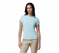 Columbia Zero Rules Light Crew Damen T-Shirt, blau XL