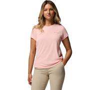 Columbia Zero Rules Light Crew Damen T-Shirt, rot S