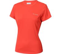 Columbia Zero Rules Light Crew Damen T-Shirts Wandern Atmungsaktiv Größe S rot