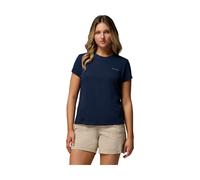 Columbia Damen Zero Rules Light Crew T-Shirt (Größe M, blau)