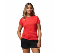 Columbia Damen Zero Rules Light Crew T-Shirt (Größe L, rot)
