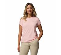 Columbia Zero Rules™ Light Crew Kurzarm-t-shirt S Pink Sand