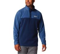 Columbia - Zweifarbiges Fleece - Steens Mountain Half Snap II Collegiate Navy Dark Mountain für Herren aus Wolle - Größe M - Navy blau Navy blau M