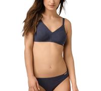 comazo|earth Fairtrade Basic BH ohne Bügel | GOTS zertifziert marine-melange