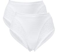 Comazo Damen-Formslip im 2er-Pack 44 weiß