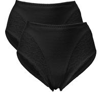 Comazo Damen-Formslip im 2er-Pack 48 schwarz