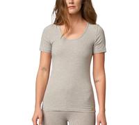 Comazo Earth Damen 1/4 Arm Shirt (Größe: 36 / Farbe: grau-mel.)