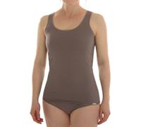 Comazo Earth Damen Unterhemd mit Achselträger 44 Earth