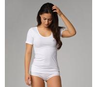 comazo|earth Fairtrade Basic Shirt kurzarm | GOTS zertifiziert weiss 44