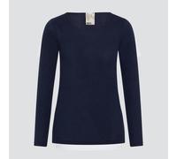 comazo|earth Fairtrade Natur Kinder Shirt langarm | GOTS zertifiziert marine 152