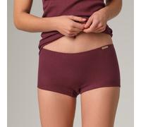 comazo|earth Fairtrade Pure Cotton Panty | GOTS zertifiziert burgund 44