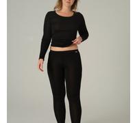 comazo|earth Wolle-Seide Leggings, GOTS zertifiziert Schwarz 40