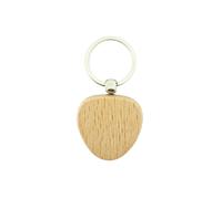 CombiCraft Schlüsselanhänger aus Holz Dreieck 40x40 mm - pro 1 Stück - Ohne Aufdruck - 8721042089618