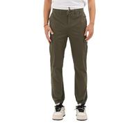 COMEOR Cargohose Herren Stretch Relaxed Fit - Chino Hose Baumwolle Männer Cargo Outdoorhosen, Wanderhose, Baggy Freizeit mit 6 Taschen & Kordelzug