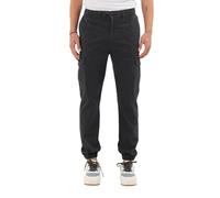 COMEOR Cargohose Herren Stretch Relaxed Fit - Chino Hose Baumwolle Männer Cargo Outdoorhosen, Wanderhose, Baggy Freizeit mit 6 Taschen & Kordelzug