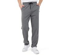 COMEOR Joggers da Uomo - Pantaloni sportivi lunghi in Cotone da Uomo, Pantaloni da Allenamento per il Tempo Libero, Joggers da viaggio moderni (Grigio Scuro 3XL)