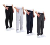 COMEOR Jogginghose Herren mit Reißverschlusstaschen Baumwolle Trainingshose - Sporthose Jogginghosen Männer Jogger | Jungen Freizeithose