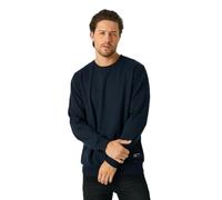 COMEOR Sweatshirt Herren Pullover Ohne Kapuze (Dunkelblau 4XL)