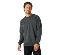 COMEOR Sweatshirt Herren Pullover Ohne Kapuze (Dunkelgrau L)