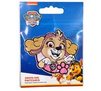 COMERCIAL MERCERA, Aufnäher Patches, Paw Patrol, Aufnäher Ideal für Mützen, Jacken, T-Shirts oder Schultaschen, 100% Polyester (Skye 2)