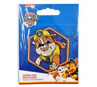 COMERCIAL MERCERA, Aufnäher Patches, Paw Patrol, Aufnäher Ideal für Mützen, Jacken, T-Shirts oder Schultaschen, 100% Polyester (Rubble 2)