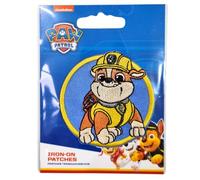 COMERCIAL MERCERA, Aufnäher Patches, Paw Patrol, Aufnäher Ideal für Mützen, Jacken, T-Shirts oder Schultaschen, 100% Polyester (Rubble)