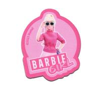 Comercial Mercera Barbie Girl stylish - Aufnäher, Bügelbild, Aufbügler, Applikationen, Patches, Flicken, zum aufbügeln, Größe: 7 x 5,8 cm