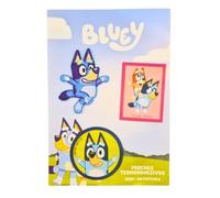 COMERCIAL MERCERA Bluey, Peppa Wutz, Skye Aufnäher für Kinder, (zur Auswahl), 3er Set Bügelflicken zum Aufbügeln, für Kleidung und Taschen, süße Motive von Lizenz (Bluey)