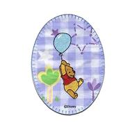 Comercial Mercera Disney © Winnie Pooh Luftballon Ballon - Aufnäher, Bügelbild, Aufbügler, Applikationen, Patches, Flicken, Zum Aufbügeln, Größe: 10,7 x 8 cm