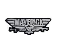 COMERCIAL MERCERA, Top Gun Aufnäher Patches, Maverick Abzeichen XL, Originale, Aufnäher Ideal für Jacken, Aufnäher für Jacken, Personalisiere deine Top Gun Jacke, Großes Format, 100% Polyester
