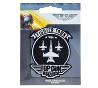 COMERCIAL MERCERA, Top Gun Aufnäher Patches, Originale, Aufnäher Ideal für Mützen, Jacken, T-Shirts oder Schultaschen, 100% Polyester (Maverick Fighter Town, Gestickter)