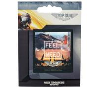 COMERCIAL MERCERA, Top Gun Aufnäher Patches, Originale, Aufnäher Ideal für Mützen, Jacken, T-Shirts oder Schultaschen, 100% Polyester (Feel the Need, Bedruckter)