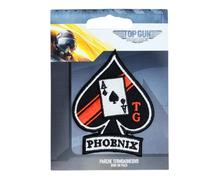 COMERCIAL MERCERA, Top Gun Aufnäher Patches, Phoneix, Originale, Aufnäher Ideal für Mützen, Jacken, T-Shirts oder Schultaschen, 100% Polyester