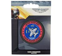 COMERCIAL MERCERA, Top Gun Aufnäher Patches, Originale, Aufnäher Ideal für Mützen, Jacken, T-Shirts oder Schultaschen, 100% Polyester (United States Navy Fighter School, Bedruckter)