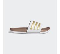 Comfort adilette Cloud White / Cloud White / Matte Gold 37