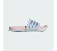 adidas Adilette Comfort Slides Damen Rutsche, Halo Blue Blue Spark Met Clear Pink, 42 EU