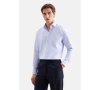 Seidensticker Comfort Fit Hemd hellblau, Gemustert
