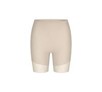 Lange Unterhose TRIUMPH "Comfort Contour", Damen, Gr. M, beige, Microtouch, Obermaterial: 56% Polyamid, 44% Elasthan, körpernah, Unterhosen Lange Unterhose, formende Spitze, leichter Shape-Effekt, ela