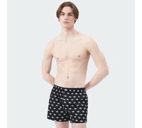 Comfort Core Cotton Icon gewebt Boxer 2er-Pack Unterwäsche Black / White XL