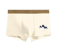 Comfort Fit Atmungsaktive Sport Herren Unterwäsche Boxershorts mit weichem Beutel Baumwolle Spandex Stoff Trunks Unterhosen für tägliche Aktivitäten (XL Aprikose)