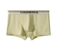 Comfort Fit Herren Unterwäsche Trunks mit U konvexem Beutel für den ganzen Tag tragen (2XL Dunkelgrün)