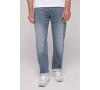 Comfort-fit-Jeans CAMP DAVID, Herren, Gr. 34, Länge 32, grau, Sweatware, Material: 68% Baumwolle, 16% Polyester, 14% Lyocell, 2% Elasthan, Zusatz: Enthält nichttextile Teile tierischen Ursprungs (Badg