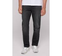 Comfort-fit-Jeans CAMP DAVID, Herren, Gr. 42, Länge 32, schwarz (used anthrazit), Denim/Jeans, Material: 98% Baumwolle, 2% Elasthan, Zusatz: Enthält nichttextile Teile tierischen Ursprungs (Badge), Ab