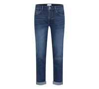 Comfort-fit-Jeans CASUAL FRIDAY "Comfort-fit-Jeans CFKarup", Herren, Gr. 36, Länge 32, blau (denim mid blau), Obermaterial: 66% Baumwolle CO. 33% Baumwolle CO recyc.. 1% Elasthan EL., Hosen (43062816-