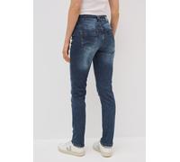 CECIL Damen 3716101 Jeans im Casual Fit, mid Blue wash, 26W x 32L