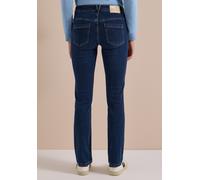 Comfort-fit-Jeans CECIL, Damen, Gr. 27, Länge 30, dunkelblau wash, Jeans, 97% Baumwolle, 3% Elasthan, unifarben, lang, Jeans, 5-Pocket-Style (14092305-27) dunkelblau wash