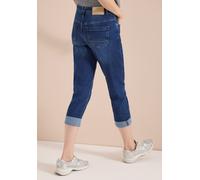 Mid Waist Straight Leg Jeans im Casual Fit