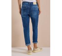Comfort-fit-Jeans CECIL, Damen, Gr. 30, Länge 28, light blau wash, Jeans, 77% Baumwolle, 20% Polyester, 3% Elasthan, unifarben, knöchelfrei, Jeans, Middle Waist (91913052-30) light blau wash