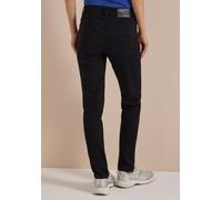 Comfort-fit-Jeans CECIL, Damen, Gr. 31, Länge 32, schwarz, Jeans, 75% Baumwolle, 23% Polyester, 2% Elasthan, unifarben, lang, Jeans, Middle Waist (31503560-31) schwarz